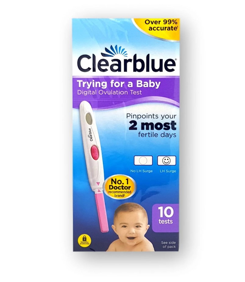 CLEARBLUE, Digital Ovulation Test 10's